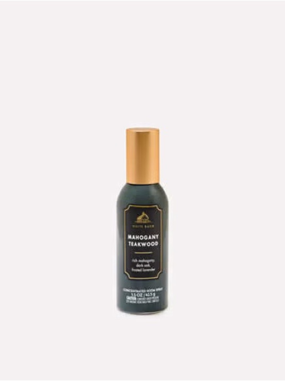 Mahogany Teakwood Scented concentrated RoomSpray - Grey & Gold